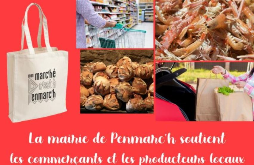La mairie de Penmarc’h soutient les commerçants