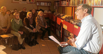 Le Télégramme du 23/01/24 : Les nuits de la lecture à Penmarc’h : Xavier Bazin lit Jean Genet