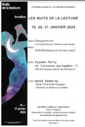 Nuits de la Lecture 2024 à Penmarc’h