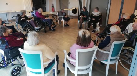 Mardi 23 janvier 2024 : Notre visite à l’Ehpad Menez Kergoff
